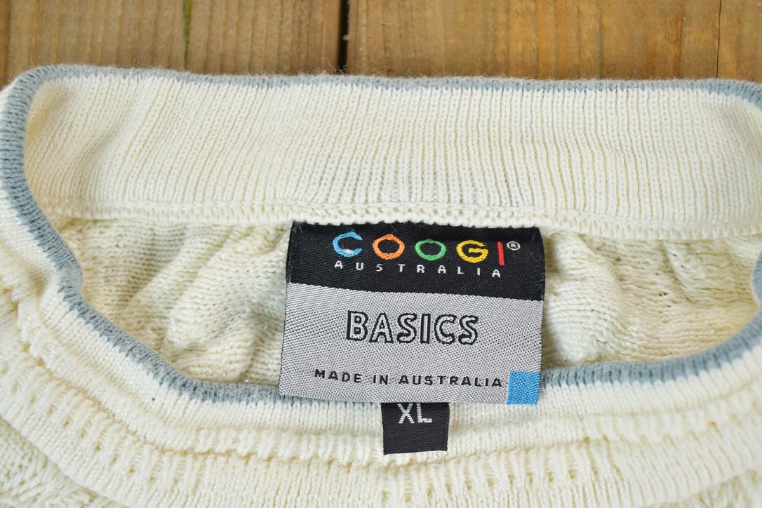 Vintage 1990s Coogi Made in Australia 3D Knit 100% Cotton Vintage 1990s Coogi Made in Australia 3D Knit 100% Cotton