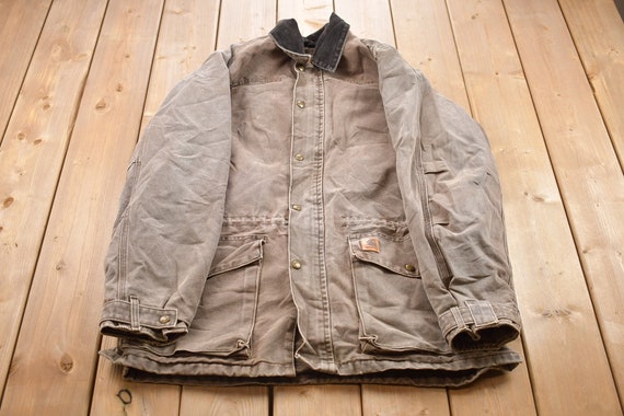 Vintage 1990's Carhartt Work Jacket / Workwear / … - image 1