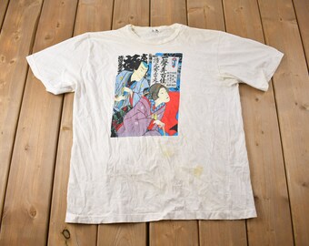 Rare!! LYFT Japan X United Kingdom Graphic Tee Shirt Small Size