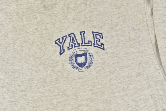 Vintage 1990s University of Yale Collegiate Long … - image 3