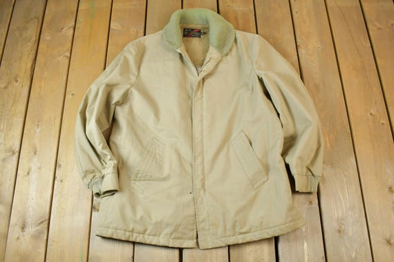 Vintage 1990s Sears Mens Store Outerwear Light Jacket