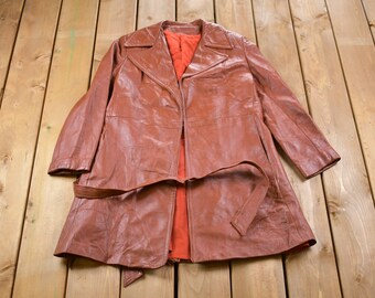Vintage 1980s Leather Jacket / Fall Outerwear / Leather Coat / Winter Outerwear / Streetwear Fashion / Suede Jacket