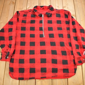 Vintage 1980s Marlboro Unlimited Reversible Quarter Zip Fleece Sweater / Plaid Sweater / Streetwear / Quarter Zip Fleece / 90s Marlboro