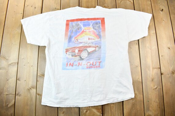 Vintage 2001 In-n-out Burger California Promo T-shirt / Vintage