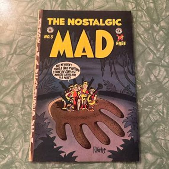 Mad #5 (EC, 1952) CGC FN 5.0 Off-white Pages Reprint 1970s