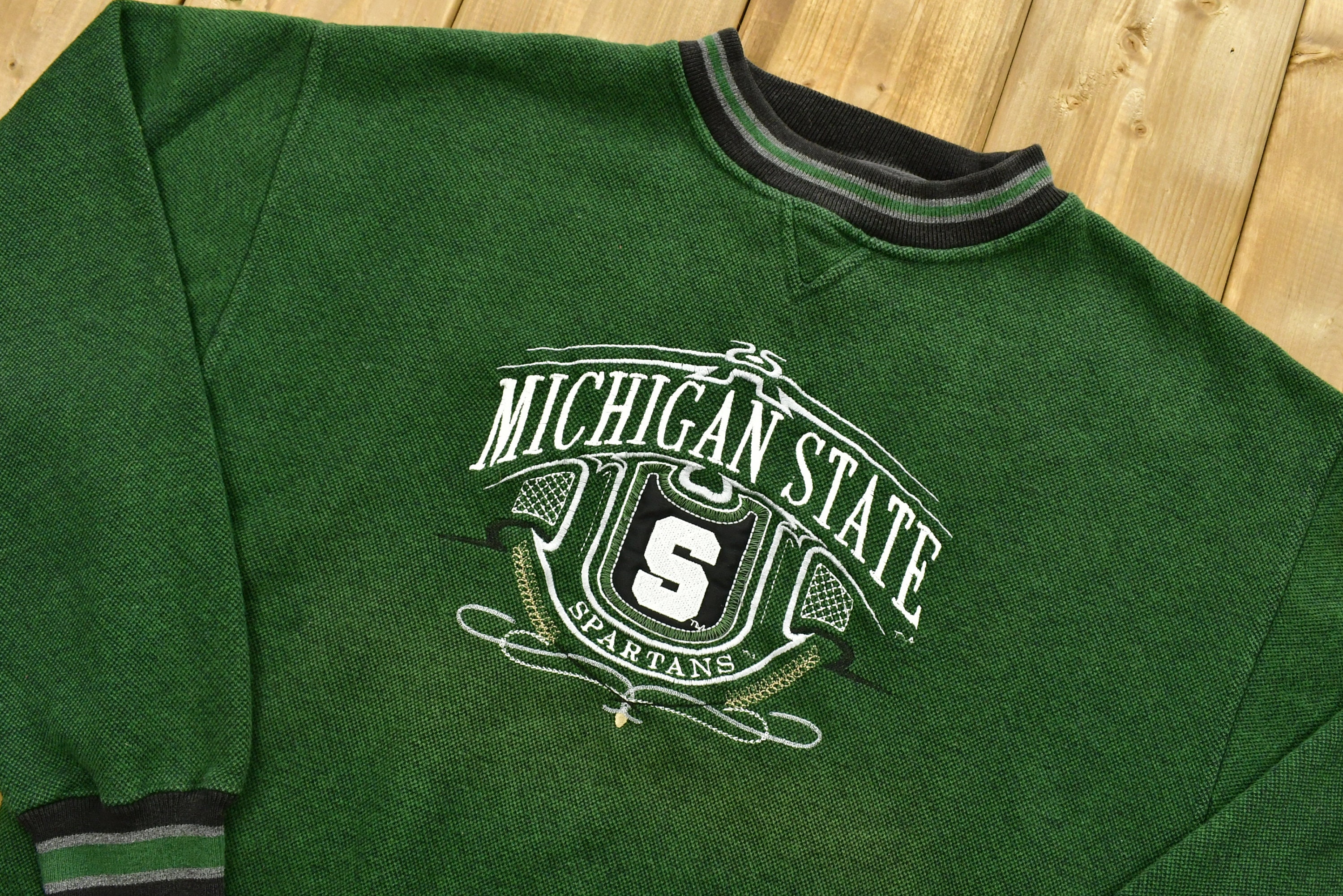 Vintage 1990s University of Michigan Collegiate Crewneck / | Etsy