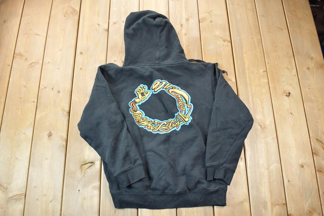 Buy Vintage 1990s Santa Cruz Skateboarding Graphic Hoodie / 90s