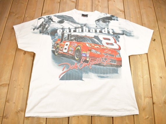 Vintage Y2K Dale Earnhardt Jr NASCAR All Over Pri… - image 1