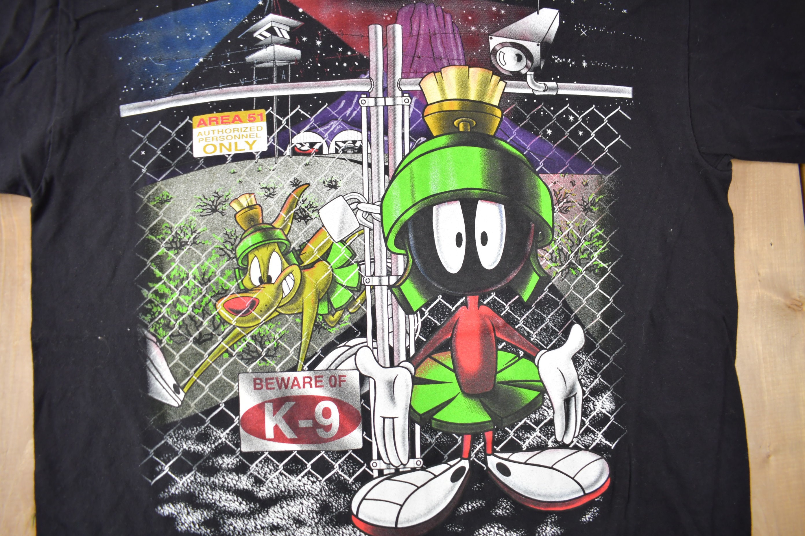RSVP アールエスヴィーピー VINTAGE ヴィンテージ NIKE ナイキ 90's 銀タグ Looney Tunes "Marvin the Martian" Tシャツ グレー サイズXL 美品 中古 4c074099 RSVP アールエスヴィーピー VINTAGE ヴィンテージ NIKE ナイキ 90's 銀