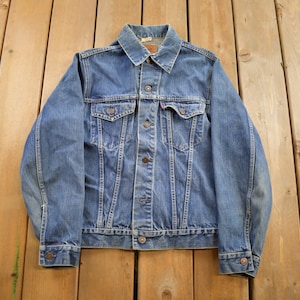 Vintage 1960s Levi's Type 3 Big E Denim Jacket / Vintage Jean Jacket / True Vintage / Vintage Levi's / Trucker Jacket