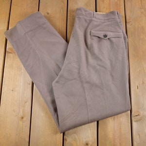 Vintage 1950s Montague Burton Trousers Size 30 x 29 / The Tailor of Taste / Made in London / True Vintage / Fashion / Vintage Pants