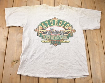 Vintage 1989 Sturgis Motorcycle Rally T-shirt Size L - Etsy