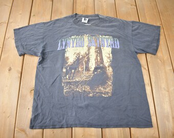 90s 1993年　Lynyrd Skynyrd Tシャツ XL Vintage 1993 Lynyrd Skynyrd the Last Rebel Tour Single Stitch Band
