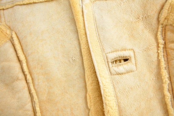 Vintage 1970s Sears The Mens Store Shearling Jack… - image 5