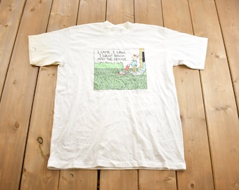 Vintage 1990s Comic Promo T-shirt / Made In USA  / Single Stitch / Rare Vintage / Vintage T-shirt / Premium Vintage