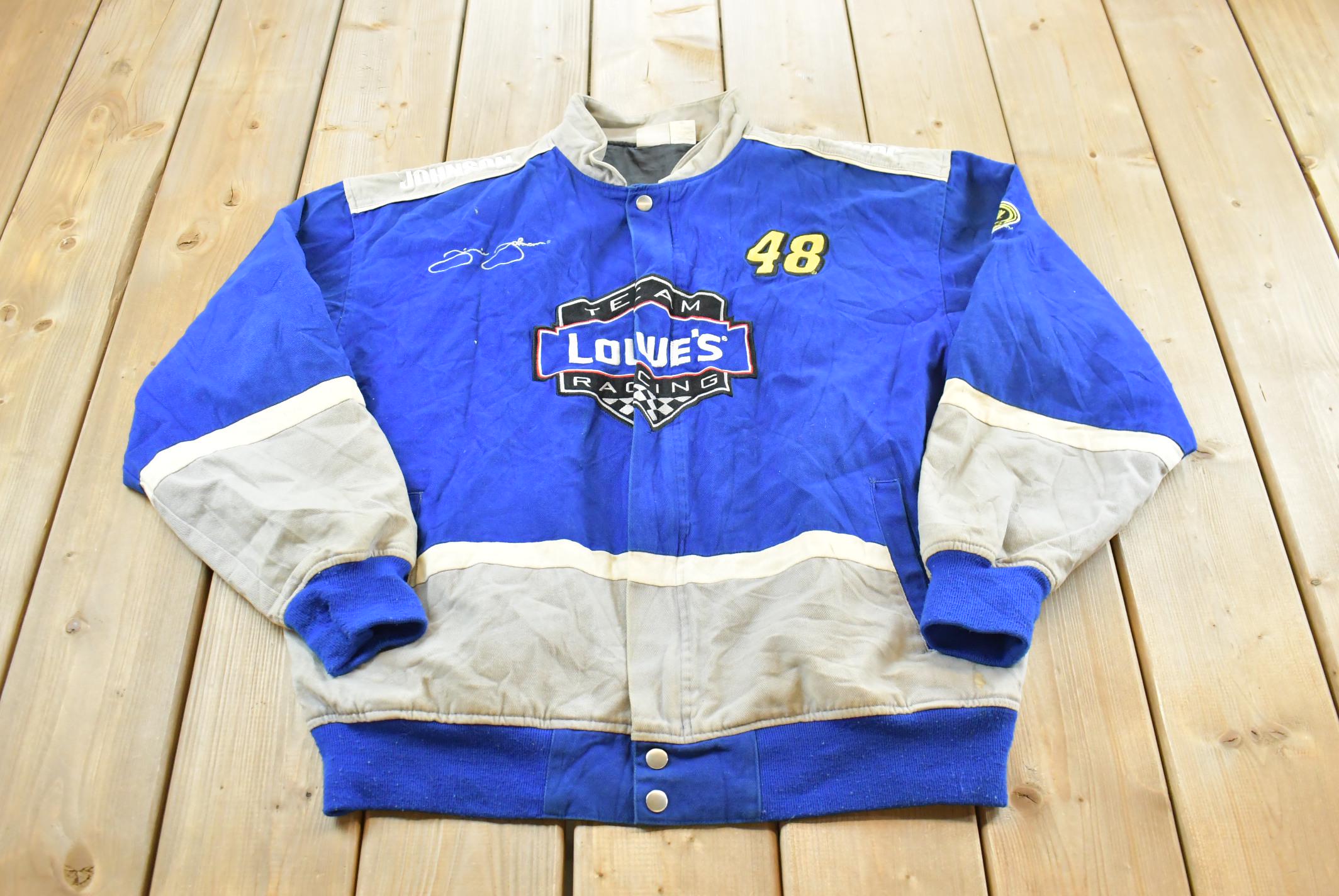 Nascar Jacket Lowes - Etsy