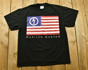 Vintage 1997 Marilyn Manson American Antichrist Band T-shirt