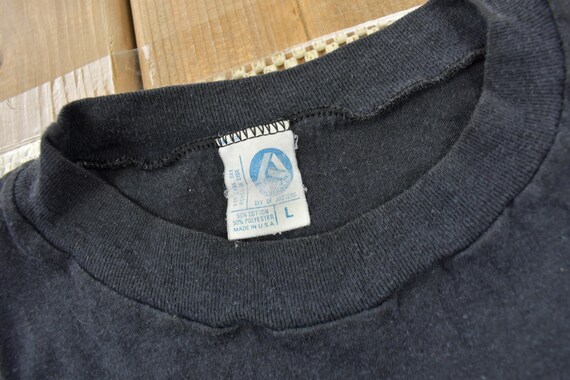 Vintage 1980s Zebra Room Washington DC Single Stitch Graphic T