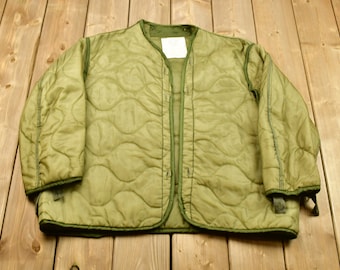 Vintage 1990s Military M65Jacket Lining / Militaria / Sewing Pattern / US Army / Jacket Liner / Streetwear Fashion / United State Army
