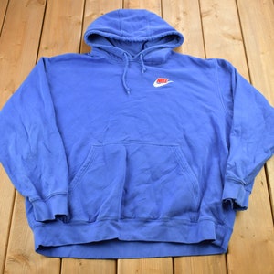 Vintage Y2K Nike Embroidered Mini Logo Hoodie / Vintage Nike / Sportswear / Streetwear / Athleisure / Nike Hoodie