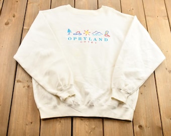 Vintage 1990s Gear for Sports Opryland Hotel Embroidered Crewneck Sweatshirt / 90s Crewneck / Grand Ole Opry / Nashville Tennessee