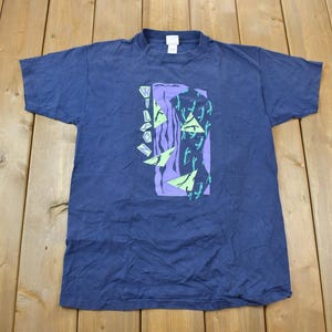 Vintage 1990s Wilson Athletic Wear Graphic T Shirt / Vintage T Shirt / Streetwear / Graphic Tee / Made In USA