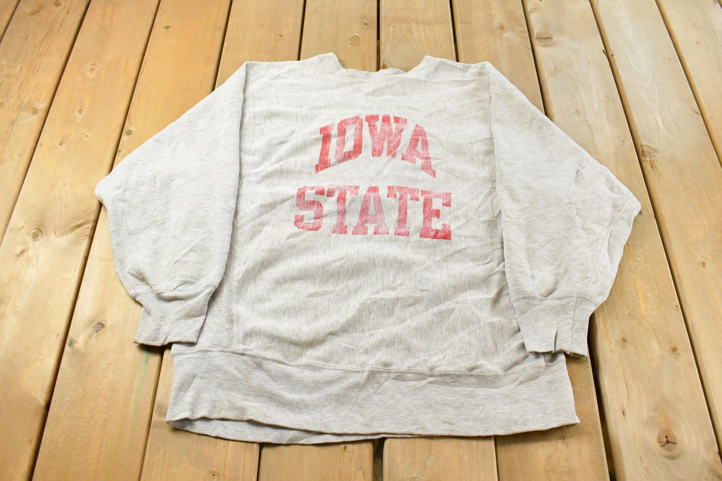 80s Reverse Weave Iowa - Etsy