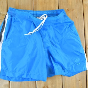 Pantalones cortos deportivos Nike vintage de los años 90 / Pantalones cortos vintage de los 90 / Pantalones cortos Nike vintage de verano / Hechos en EE. UU. / Trajes de baño