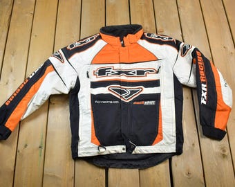 Vintage 1990s FXR Racing Embroidered Jacket - Etsy