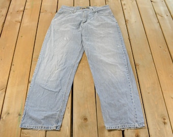 Vtg 90s Levi's Silver Tab Baggy Denim Jorts / Size 36 - Etsy