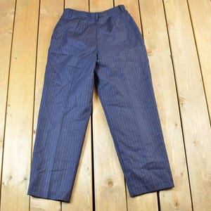 Vintage 1980&#39;s Rafaella Wool Trousers Size 12 / 1980s Wool Pants / Streetwear / True Vintage / Vintage Workwear / Wool Pants