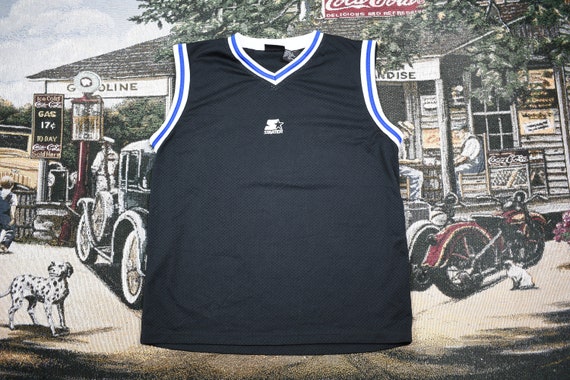 Vintage 1990s Starter Mesh Basketball Jersey / Vi… - image 2