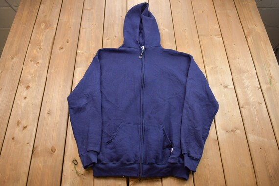 RUSSELL ZIP UP HOODIE - 1990S