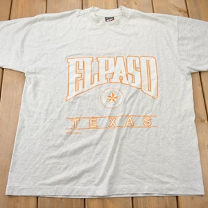 Vintage 1991 El Paso Texas T Shirt / Made In USA / Vacation Tee / Travel T Shirt / Single Stitch