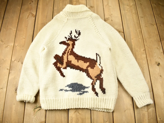 KNIT SWEATER STONE - The Stag
