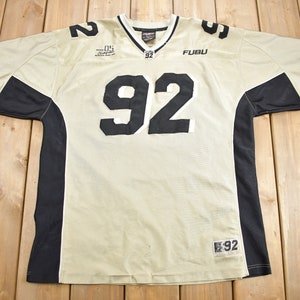 Vintage 1990s FUBU Football Jersey Size XL / Sportswear / 90s Fubu / Streetwear / Embroidered / Vintage Hip Hop / FUBU