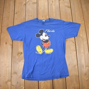 ヴィンテージ 1980年代 ディズニーワールド フロリダ プロモーション Tシャツ / ベルバシーン / ヴィンテージ ミッキーマウス / アメリカ製 / 80年代 ディズニー Tシャツ