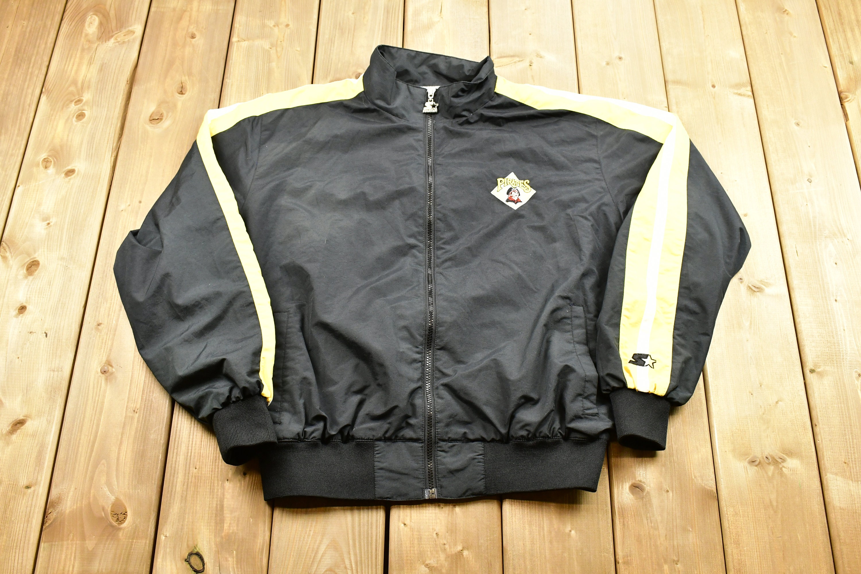 Vintage 1990s Pittsburgh Pirates MLB Starter Windbreaker