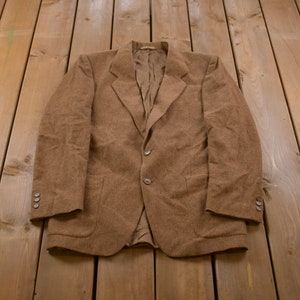 Vintage 1980s Abriani Wool Suit Jacket / Made In Italy / Fall Winter Outerwear / Streetwear Fashion / True Vintage / Dress Wear