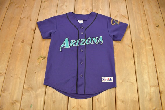 Arizona Diamondbacks Majestic Black Purple Copper Algeria