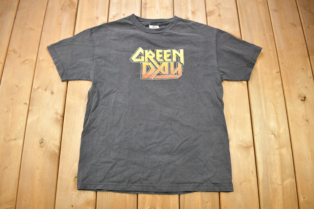 Vintage 2001 Green Day Taste the Lightning Tour Band T-shirt