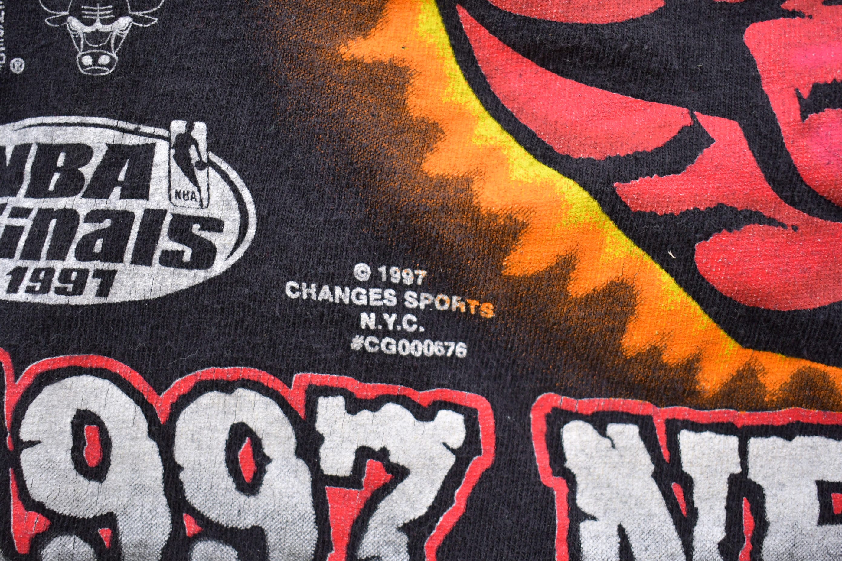 ヴィンテージ 1997 シカゴ ブルズ 5 ピート NBA チャンピオン