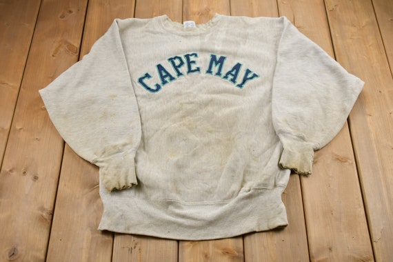 90s Champion × LAND'SEND vintage sweat Vintage 90s Champion Sweatshirt Champion Sweater Champion