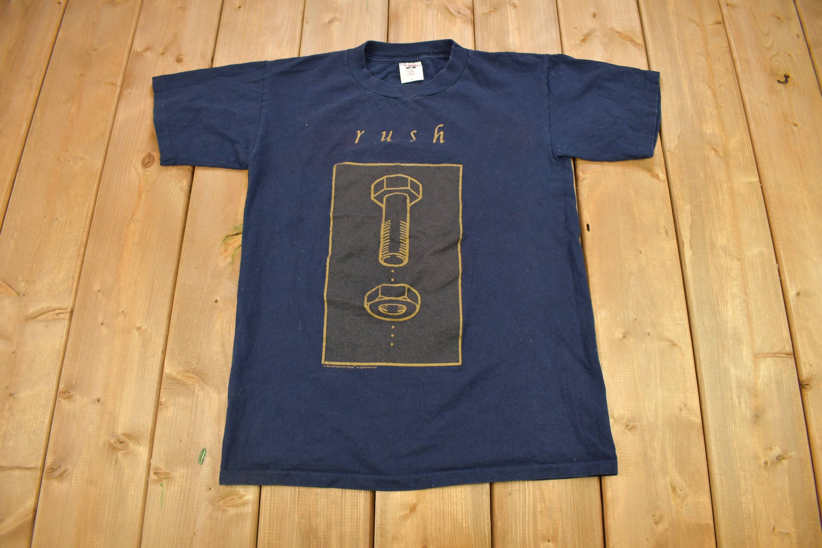 Lav en snemand forfølgelse plast Vintage 1994 Rush Counterparts Tour Band T-shirt / Band Tee / - Etsy Norway