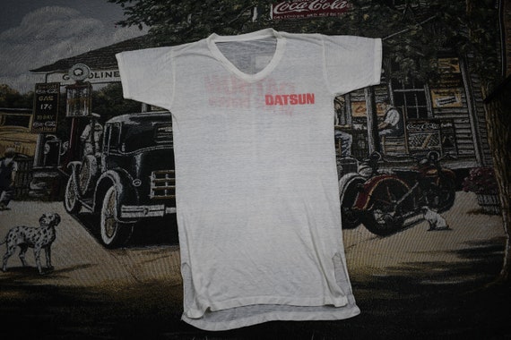 1980s Datsun We Are Driven T-shirt / Big Automotiv