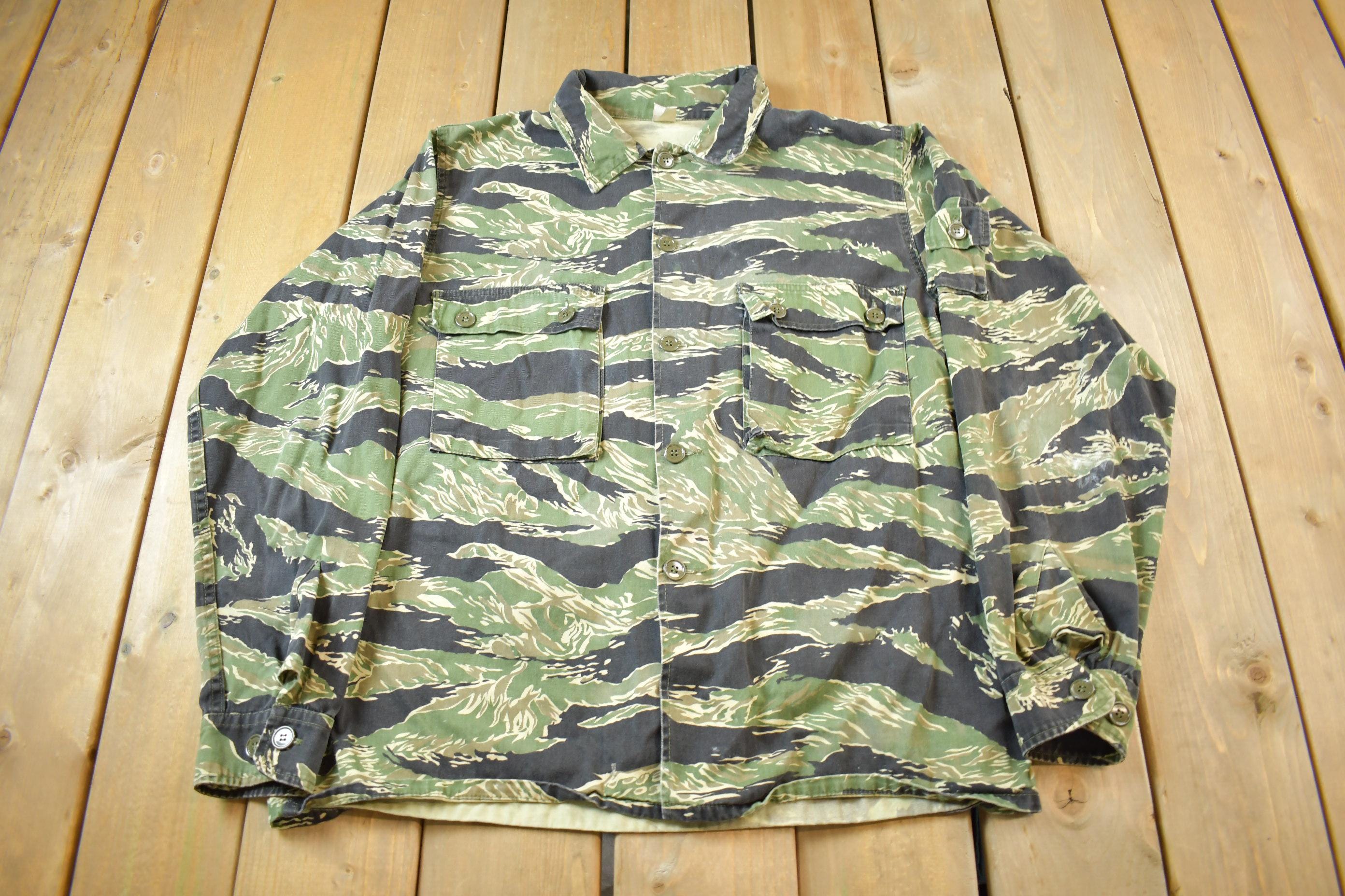 Tiger Stripes Vintage Vietnam Shirt - Etsy Tiger Stripes Vintage Vietnam Shirt - Etsy