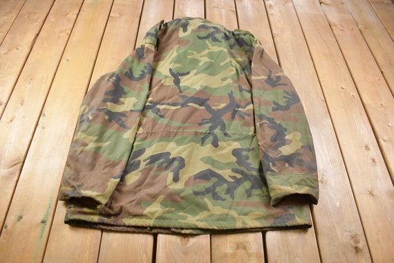 Vintage 1990s US Military Woodland Camouflage Col… - image 2