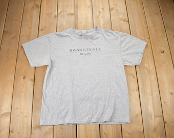 Vintage 1990s Nike Basketball T-Shirt / 90s Nike / Vintage Streetwear / Graphic T Shirt / Basketball / Made In USA