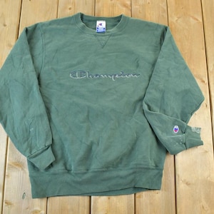 Vintage 1990s Champion Crewneck Sweatshirt / Vintage Champion / Vintage Pullover / Streetwear / Athleisure Sportswear