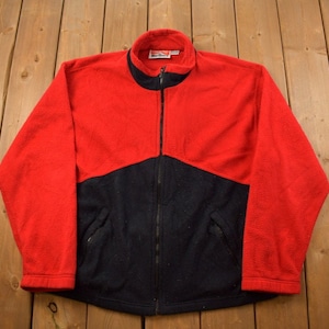Vintage 1990s Marlboro Fleece Sweater / Outdoorsman / 90s Sweater / Streetwear / Hiking / Fleece Zip up